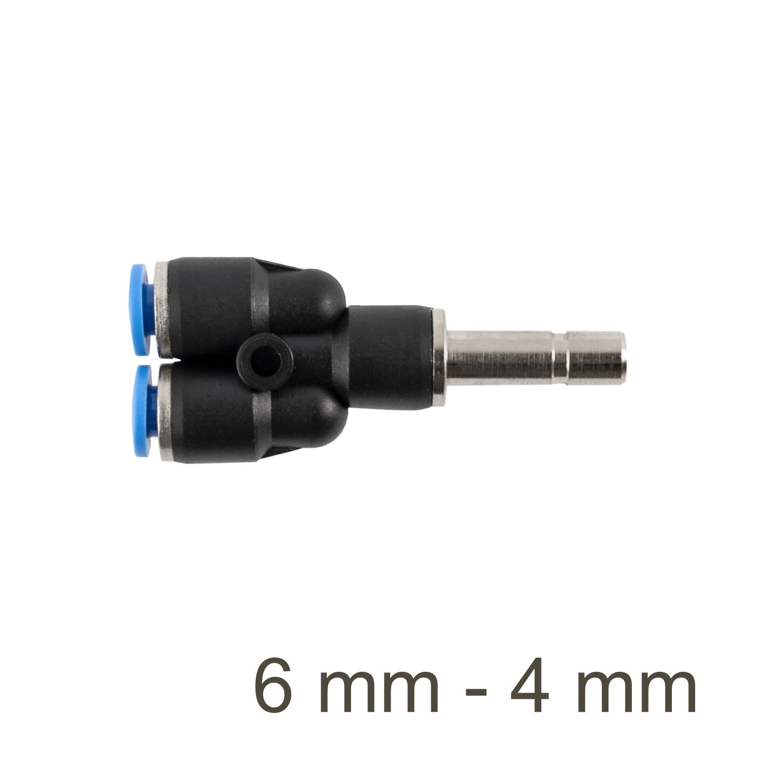 Red. Insert Y-joint Pu 6mm - 4mm